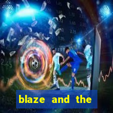 blaze and the monster machines logo font